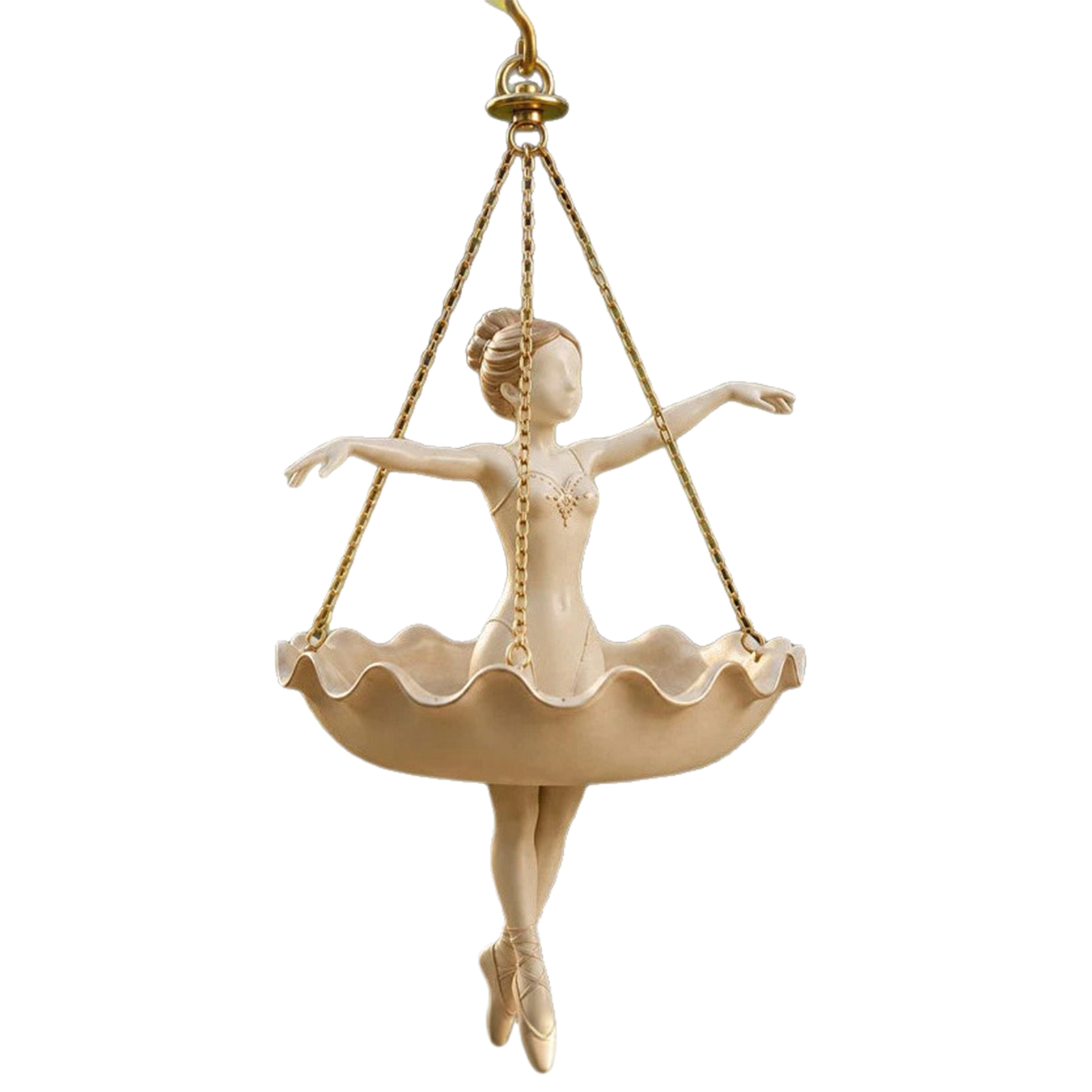 Spider Plant Hanging - Ballet Dancer Hanging Planter with Top