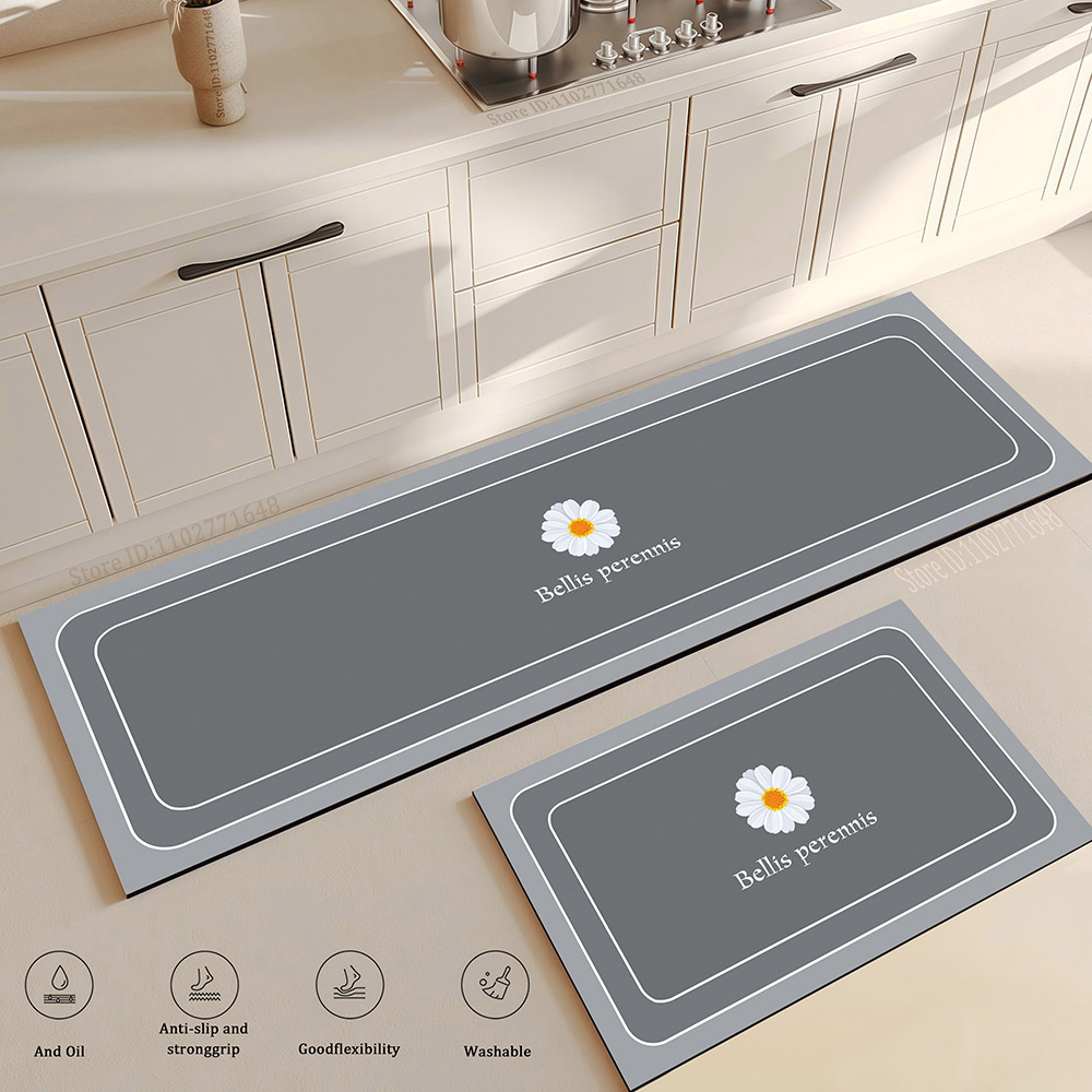Flower Kitchen Mat Anti-Fatigu - Maranta Prayer Plant recension och pris