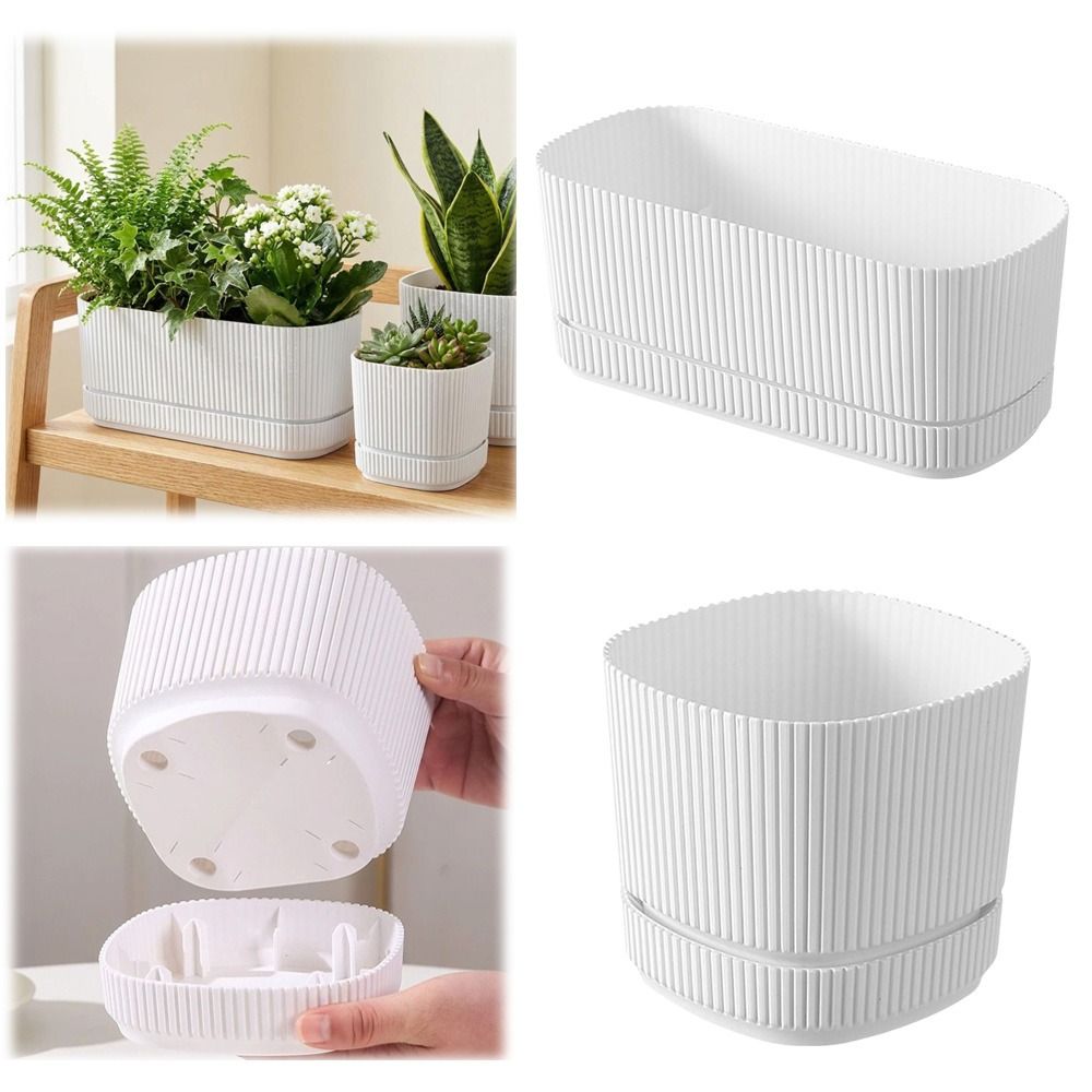 Plastic Self Watering Flower P - Aloe Vera Pot recension och pris