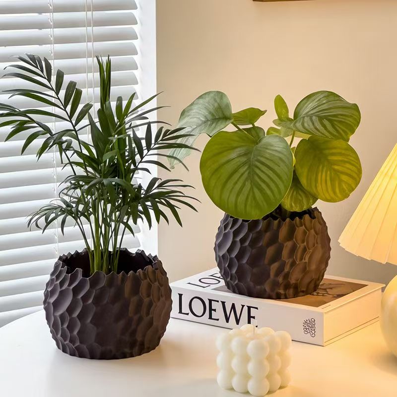 Textured Flower Pot Irregular  - Aloe Vera Pot recension och pris