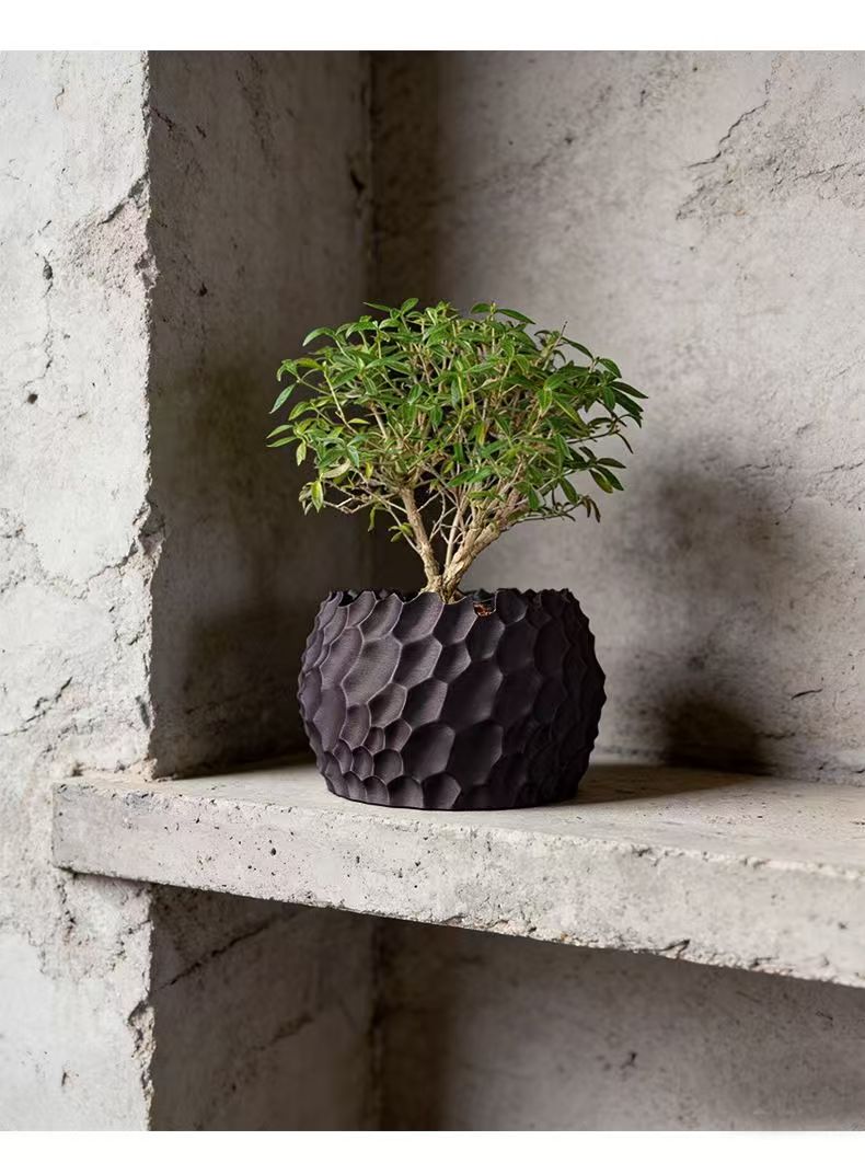 Textured Flower Pot Irregular  - Aloe Vera Pot recension och pris