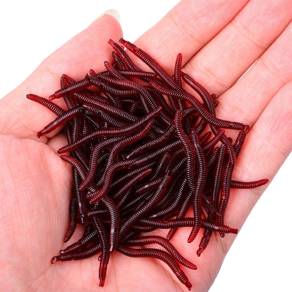 50/100PCS Soft Lure Bass Bream - Aglaonema Red recension och pris