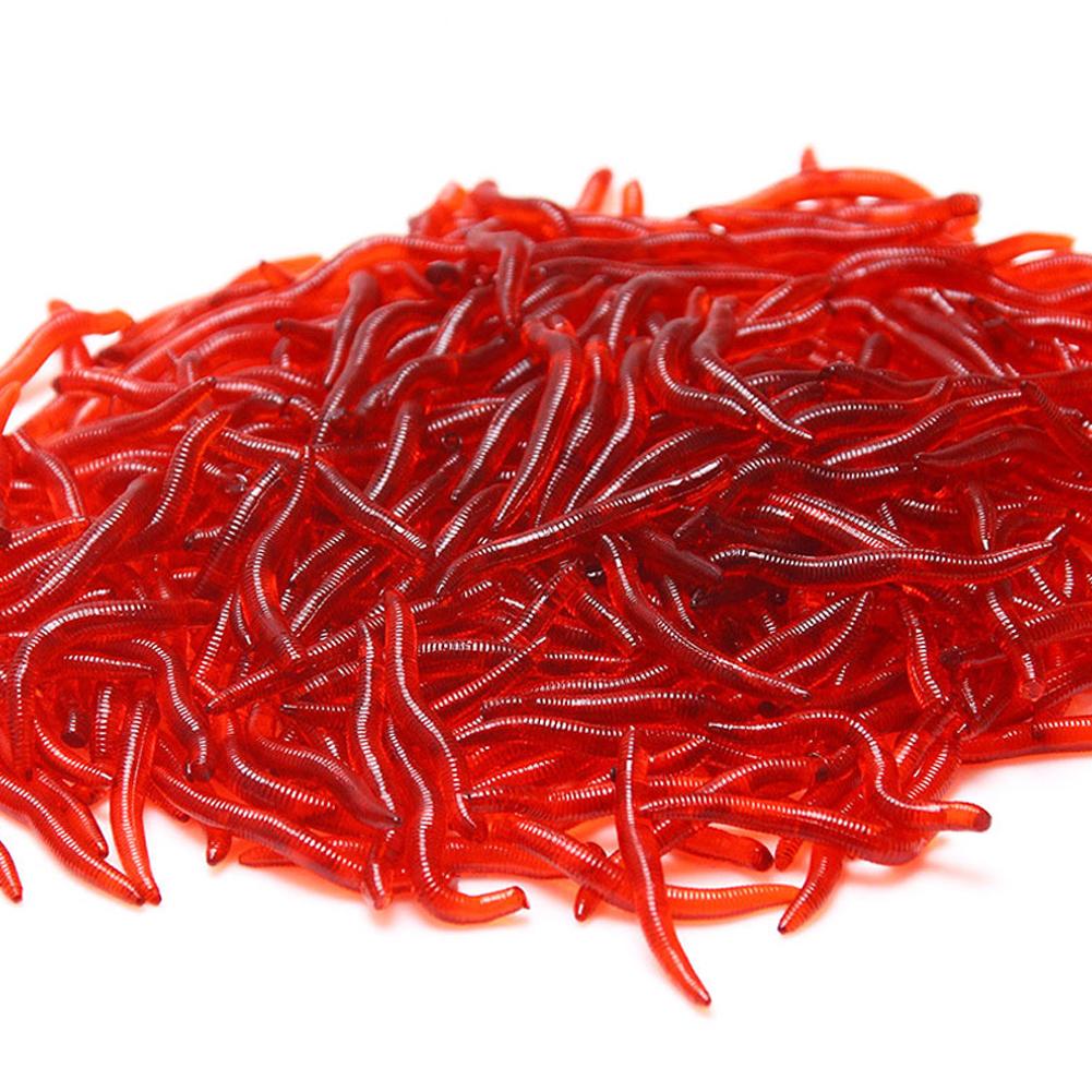 50/100PCS Soft Lure Bass Bream - Aglaonema Red recension och pris