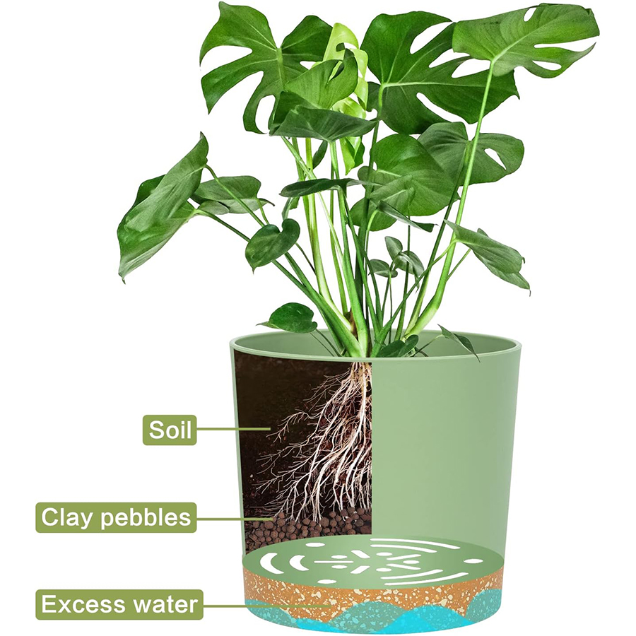 Plant Pot, 2 Pack Planters for - Aloe Vera Pot recension och pris